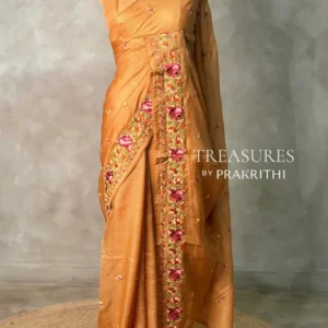 mustard Soft kotta saree
