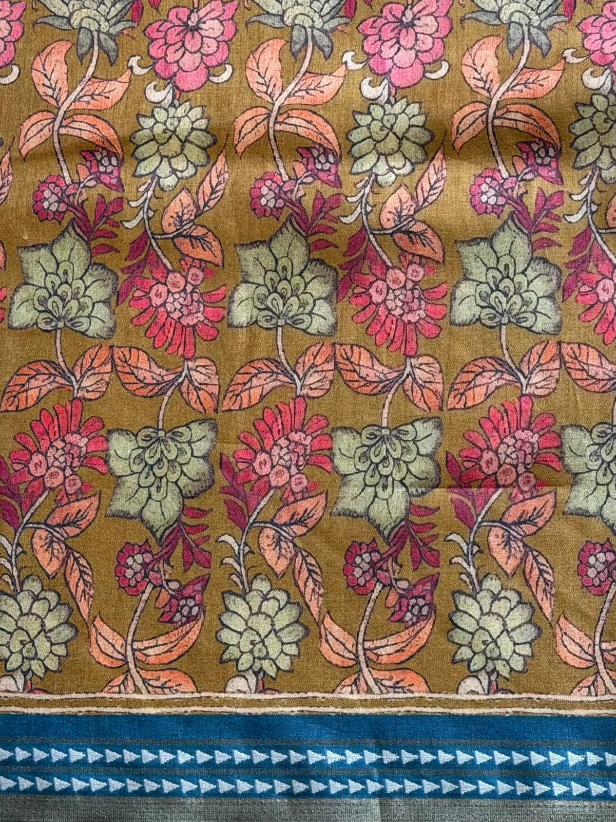 Blue Soft silk saree - Image 7